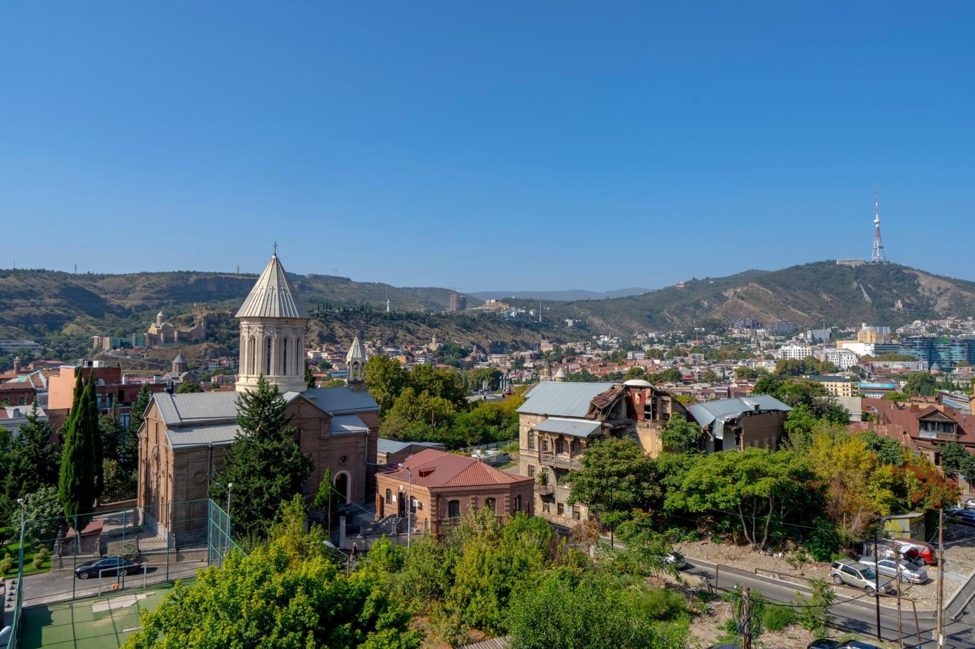 Hotel Piazza Tbilisi ภายนอก รูปภาพ